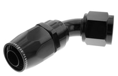 Redhorse Performance -10 AN 60 Degree Swivel-Seal Female Hose End Black Finish