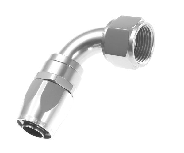 Redhorse Performance -20 AN 90 Degree Swivel-Seal Female Hose End Clear Finish