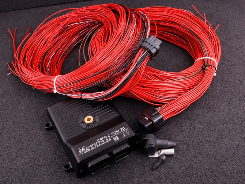 MaxxECU PDM20 Kit (PDM, Flying Lead Harness & Accessories)
