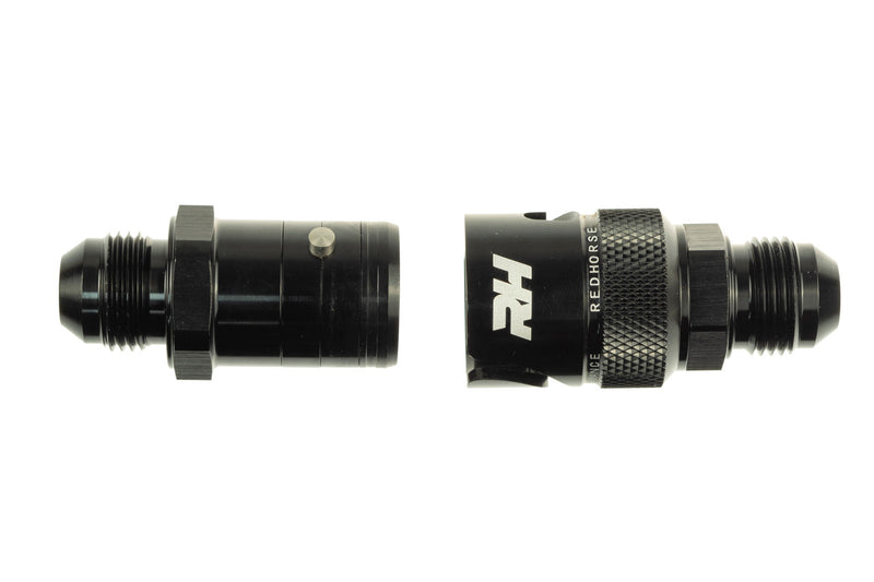 Redhorse AN Dry Break Quick Disconnect Fitting, 08AN