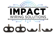 IWS Battery Cable Mounting Brackets disassembled