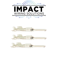 Molex MX150 Connector Male Pin Terminals 14-16 AWG side view