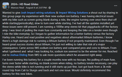IWS Harley Touring Drop-in Sodium Ion Battery