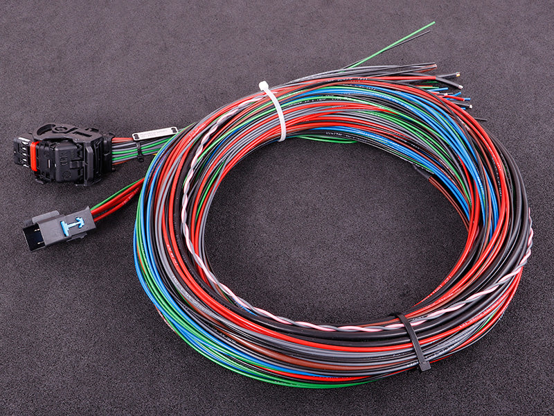 MaxxECU Sport Fully Populated ECU Connector Flying Lead Top View