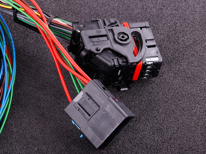 MaxxECU Sport Fully Populated ECU Connector Flying Lead Connector View