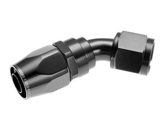 Redhorse Performance -12 AN 45 Degree Swivel-Seal Female Hose End Black Finish