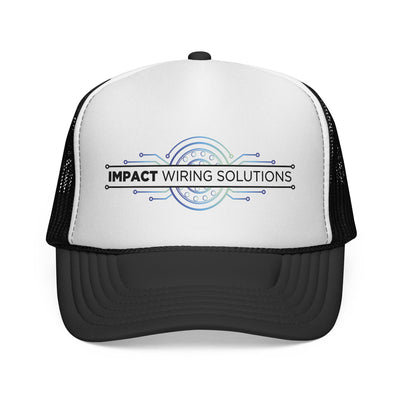 Impact Wiring Solutions Trucker cap | Electrical circuit logo