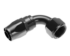 Redhorse Performance -6 AN 90 Degree Swivel-Seal Female Hose End - Black Finish