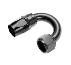 Redhorse Performance -16 AN 180 Degree Swivel-Seal Female Hose End Black Finish