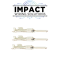 Molex MX150 Connector Male Pin Terminals 14-16 AWG side view