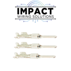 Molex MX150 Connector Male Pin Terminals 14-16 AWG side view