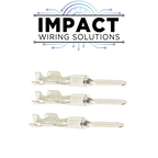 Molex MX150 Connector Male Pin Terminals 16-20 AWG side view H-D™ OEM Part Number 72169-07