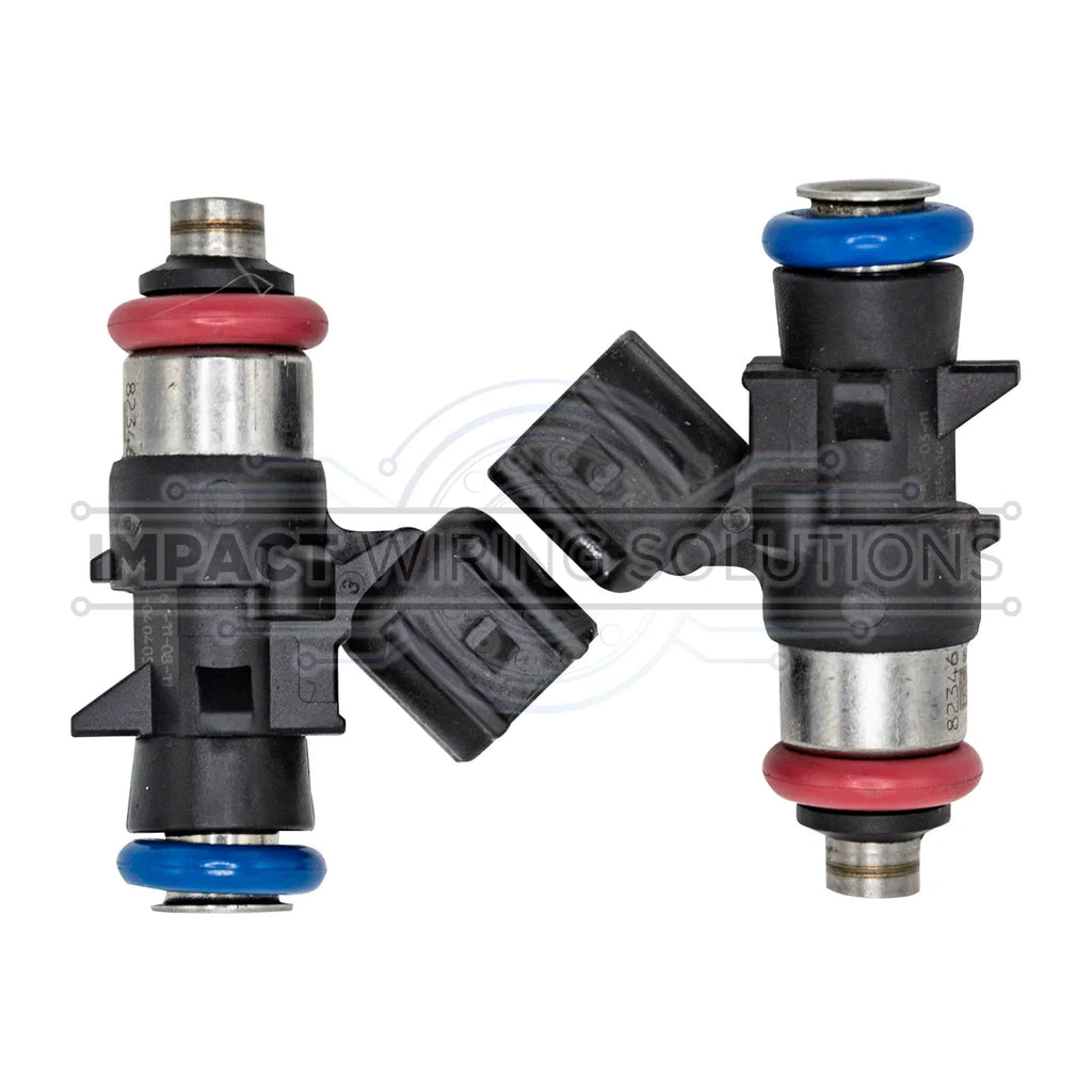 Harley Davidson M8 HD Touring 6.8 grams per second fuel injectors front view 2